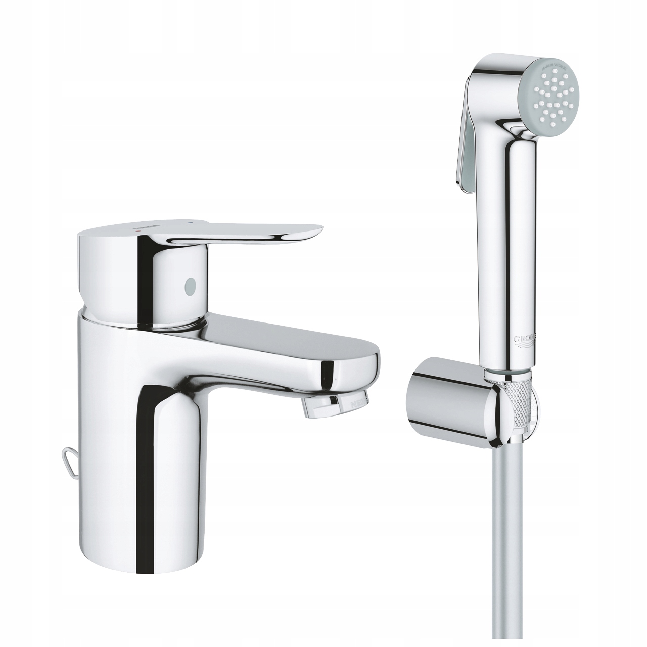 Grohe Bauedge chrómová stojanková umývadlová batéria
